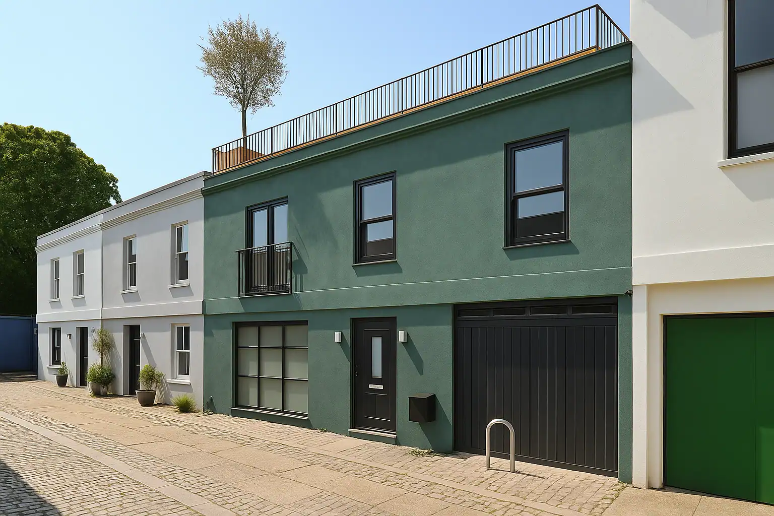 Mansard Loft conversion SW5 MEWS