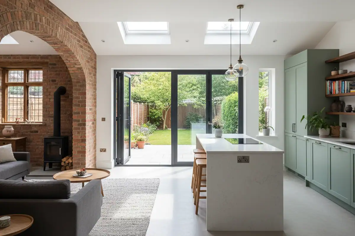 Single storey side extension